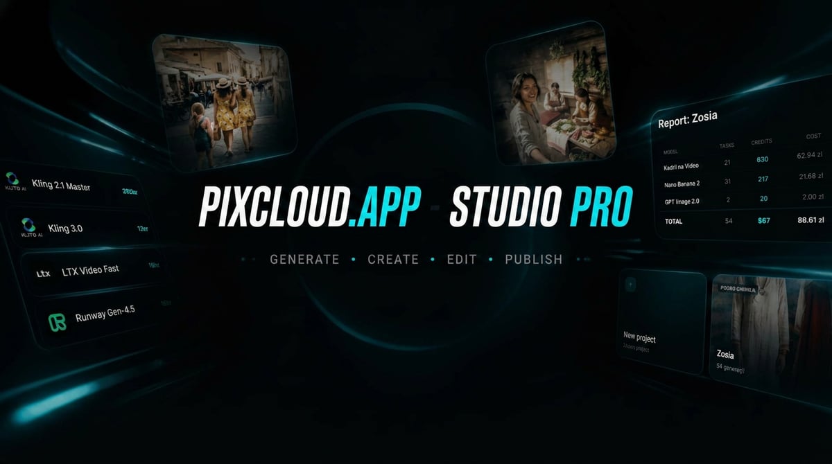 Studio Pro — profesjonalne studio AI