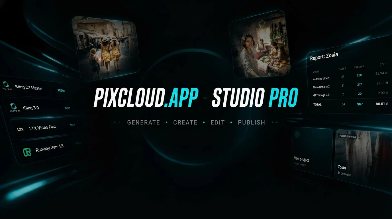 Pro Studio — generacja AI
